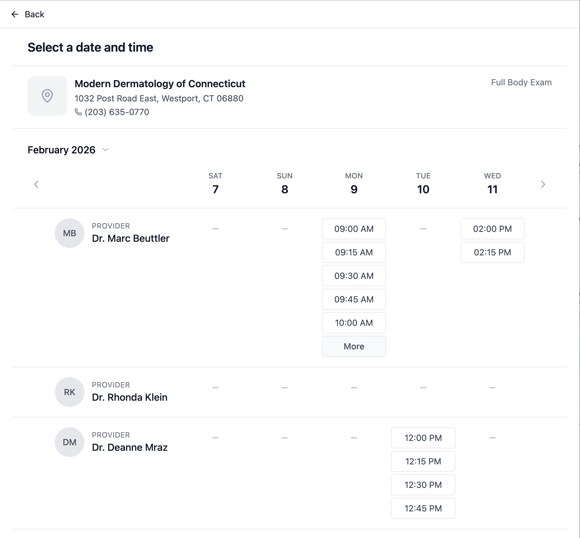 Gleam scheduling interface
